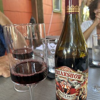 Riverpark Terrace - Freakshow red wine! - Bars Near Me - New Smyrna Beach, Florida