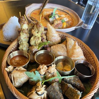 Siam Thai - Siam Platter - Thai Near Me - Staten Island, New York