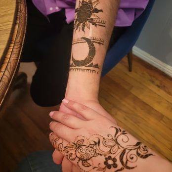 Hollywood Henna - Me and my husband. - Henna Artists Near Me Hollywood Henna - Me and my husband. - Henna Artists Near Me