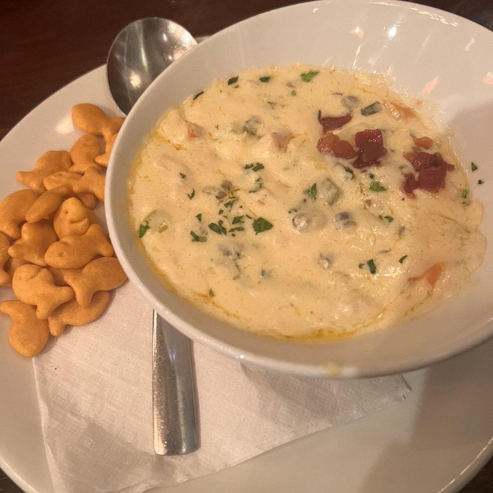 Edina Grill - Chicken and bacon wild rice soup- cup - American Near Me - Edina, Minnesota Edina Grill - Chicken and bacon wild rice soup- cup - American Near Me - Edina, Minnesota