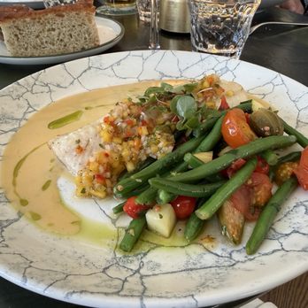 Louiza - Baked fish- fantastic!! - Mediterranean Near Me - Lake Louise, Alberta