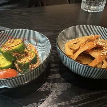 Rice - Chilled cucumber and lotus roots - Japanese Near Me - Los Angeles, California