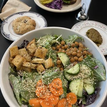 The Owl's Nest coffee + pastries - Salad, Smokey nest sandwich, chocolate chip cookie - Coffee & Tea Near Me - Olympia, Washington The Owl's Nest coffee + pastries - Salad, Smokey nest sandwich, chocolate chip cookie - Coffee & Tea Near Me - Olympia, Washington