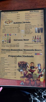 Menu photo 1 Los Dos Potrillos Bar & Grill Los Banos, CA Menu photo 1 Los Dos Potrillos Bar & Grill Los Banos, CA
