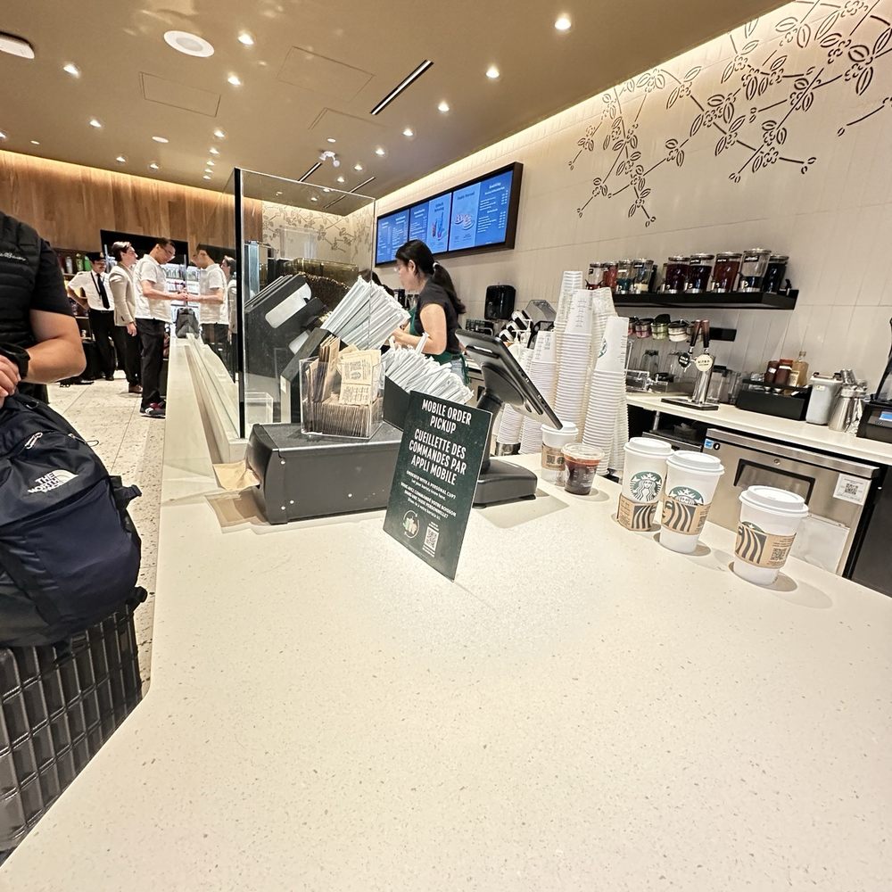 Starbucks - baristas moving like a well oiled machine - Coffee & Tea Near Me - Richmond, British Columbia Starbucks - baristas moving like a well oiled machine - Coffee & Tea Near Me - Richmond, British Columbia