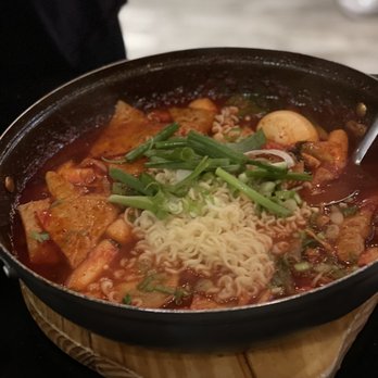 Obaltan - Spicy Rice Cake With Assorted Seafood - Korean Near Me - Fort Lee, New Jersey Obaltan - Spicy Rice Cake With Assorted Seafood - Korean Near Me - Fort Lee, New Jersey