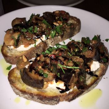 Milkflower - Smoked Eggplant Caponata - Pizza Near Me - Astoria, New York Milkflower - Smoked Eggplant Caponata - Pizza Near Me - Astoria, New York