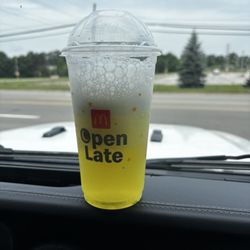 McDonald's - 1/3 liquid, 1/3 frozen, 1/3 weird bubbles