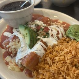 Shrimp Enchilada Dinner