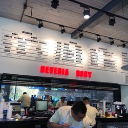 Nevería Roxy - Menu