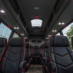 Toronto Charters - Interior of Bus Mini Coach Toronto Charters