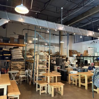 Vent Coffee Roasters - Dining area and roasters - Coffee Roasteries Near Me - Baltimore, Maryland