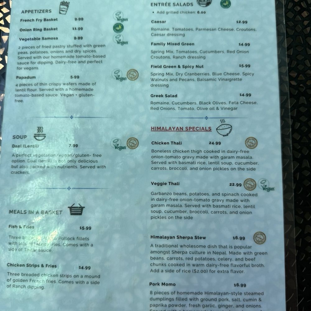 Wildberry Restaurant - Menu 1/2 - 7/2026 - American Near Me - Ashford, Washington Wildberry Restaurant - Menu 1/2 - 7/2026 - American Near Me - Ashford, Washington