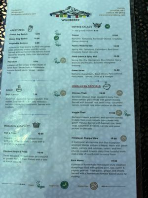 Menu photo 2 Wildberry Restaurant Ashford, WA
