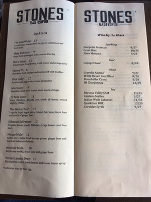 Menu photo 7 Stones Gastropub Wenatchee, WA Menu photo 7 Stones Gastropub Wenatchee, WA