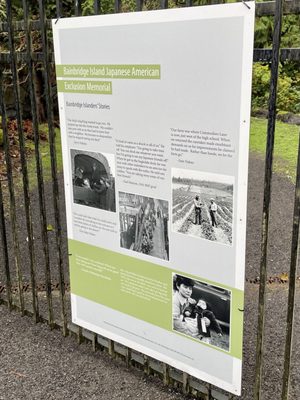Bainbridge Island Japanese American Exclusion Memorial by null