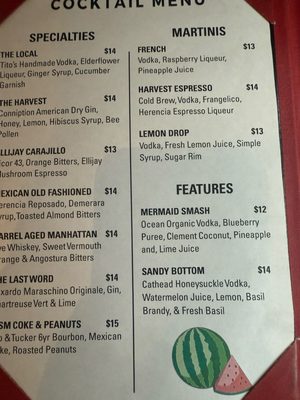 Menu photo 1 Harvest On Main Blue Ridge, GA