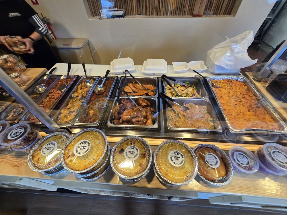 Food from Mabuhay Filipino and Soul Kitchen