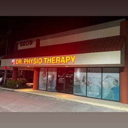 Physio Therapy & Wellness - Night view from the main entrance