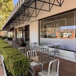 Rustic Bakery - Outside seating area