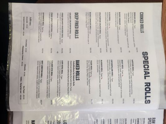 Menu photo 3 Sushi Kawa San Jose, CA Menu photo 3 Sushi Kawa San Jose, CA