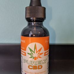 Purely CBD - Premium Purely CBD 500 mg orange oil with 0 THC.