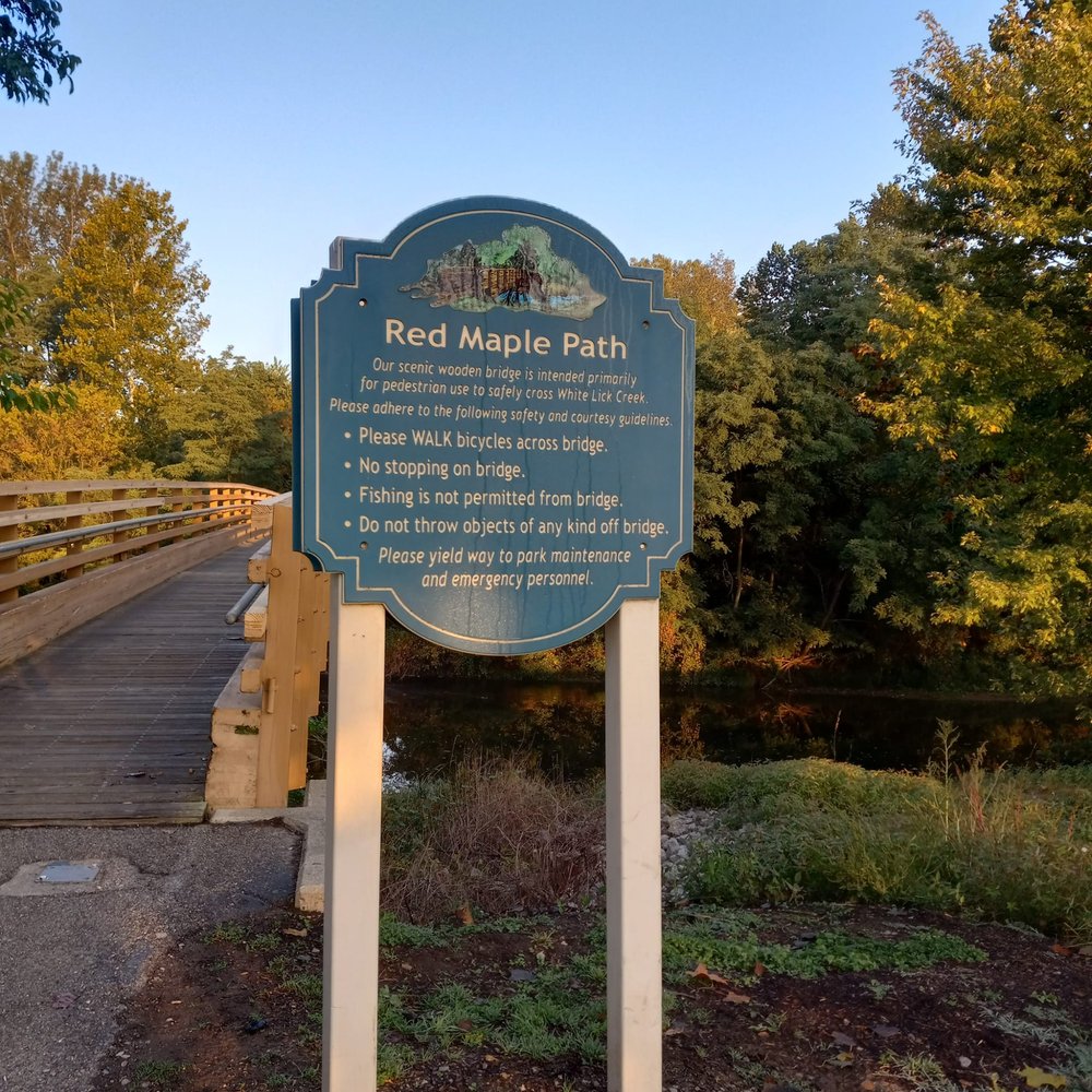 Red Maple Path - Red Maple Path signage - Hiking Near Me - Plainfield, Indiana Red Maple Path - Red Maple Path signage - Hiking Near Me - Plainfield, Indiana