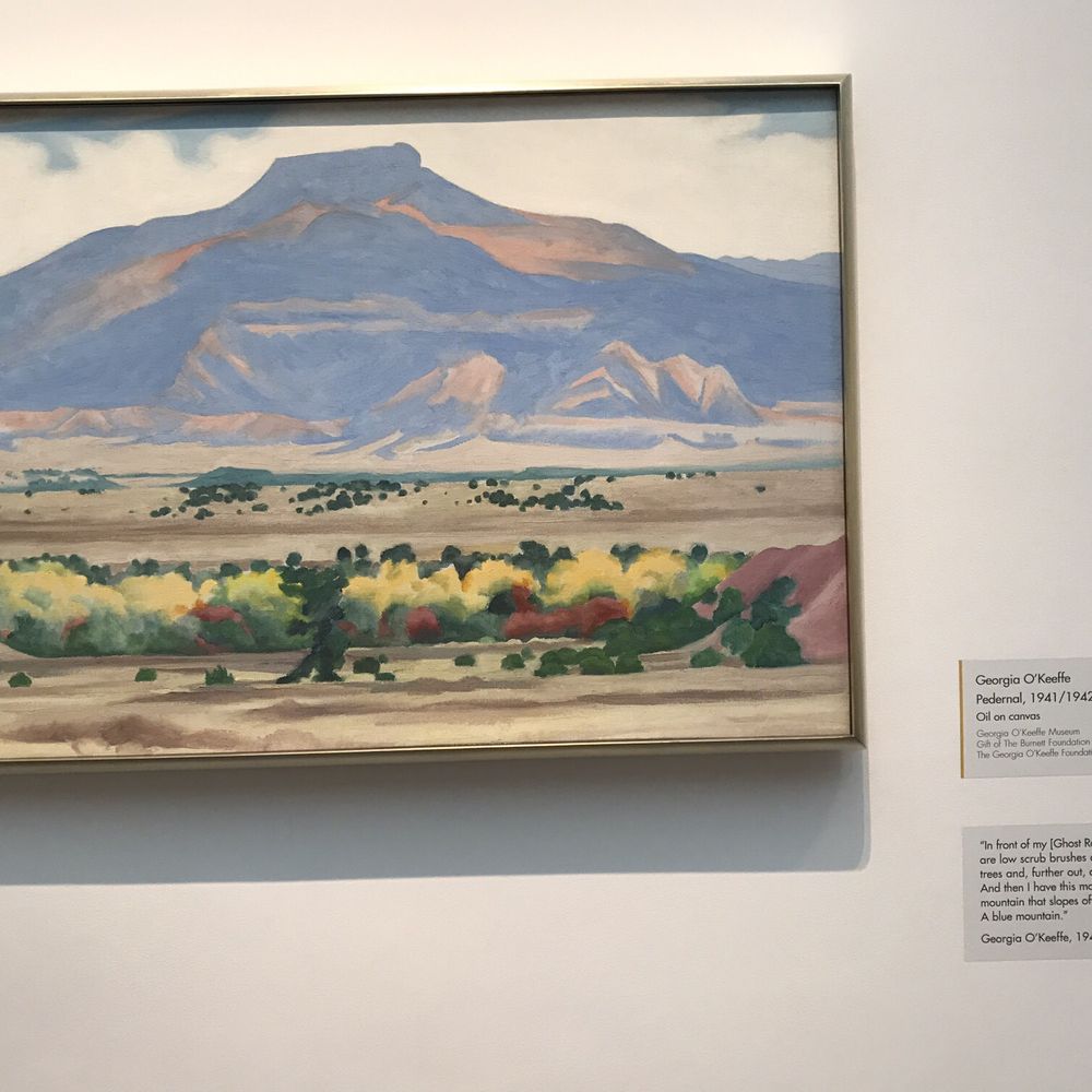 Ghost Ranch - Pedernal mountain painted by Okeefe many times while living at Ghost Ranch NM - Museums Near Me - Abiquiu, New Mexico Ghost Ranch - Pedernal mountain painted by Okeefe many times while living at Ghost Ranch NM - Museums Near Me - Abiquiu, New Mexico