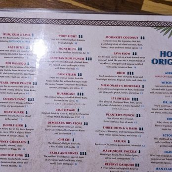 Suffering Bastard Tiki - Menu - Tiki Bars Near Me - Sanford, Florida Suffering Bastard Tiki - Menu - Tiki Bars Near Me - Sanford, Florida