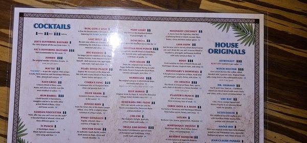 Menu photo 5 Suffering Bastard Tiki Sanford, FL Menu photo 5 Suffering Bastard Tiki Sanford, FL