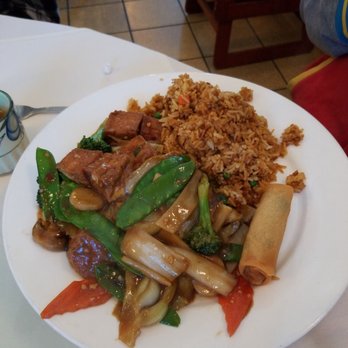 China Chef - Tofu w vegetable lunch combo - Chinese Near Me - Temecula, California