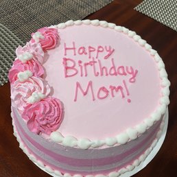 Pink Floral Birthday Cake Pink Floral Birthday Cake