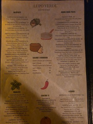 Menu photo 1 Lupo Verde Washington, DC, DC Menu photo 1 Lupo Verde Washington, DC, DC