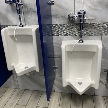 Tank Kitchen & Bar - Urinals. Privacy divider - Vietnamese Near Me - Chicago, Illinois