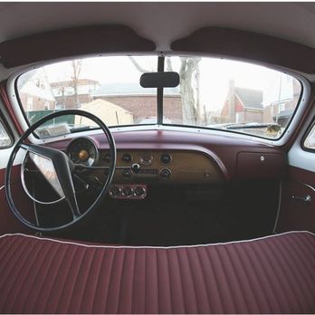 McCoys Upholstery - 1951 ford shoebox interior - Furniture Reupholstery Near Me - Woodside, New York McCoys Upholstery - 1951 ford shoebox interior - Furniture Reupholstery Near Me - Woodside, New York
