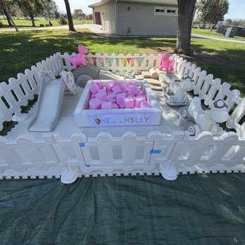 Easy Play Softplay - Milk tea package with pops of pink - Party Equipment Rentals Near Me Easy Play Softplay - Milk tea package with pops of pink - Party Equipment Rentals Near Me