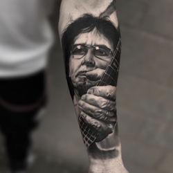 Straight Lines Tattoo