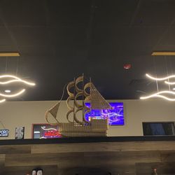 Tsunami Sushi Bar & Grill Restaurant - Indoor dining room.