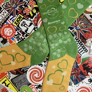 Swizzle - Custom socks for Immunize Nevada - Marketing Near Me - Reno, Nevada Swizzle - Custom socks for Immunize Nevada - Marketing Near Me - Reno, Nevada