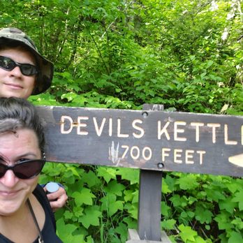 Devil’s Kettle Falls - Almost There - Hiking Near Me - Grand Marais, Minnesota