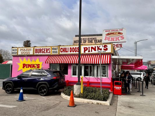 Pink's Hot Dogs by null