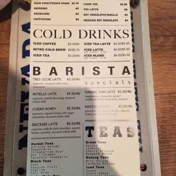 Public Works - Menu 2/3 - Coffee & Tea Near Me - Henderson, Nevada Public Works - Menu 2/3 - Coffee & Tea Near Me - Henderson, Nevada