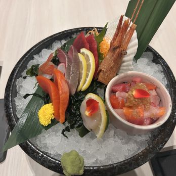Miku - Sashimi plate, so so fresh and melts in the mouth - Japanese Near Me - Vancouver, British Columbia Miku - Sashimi plate, so so fresh and melts in the mouth - Japanese Near Me - Vancouver, British Columbia