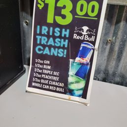 Irish Trash Can