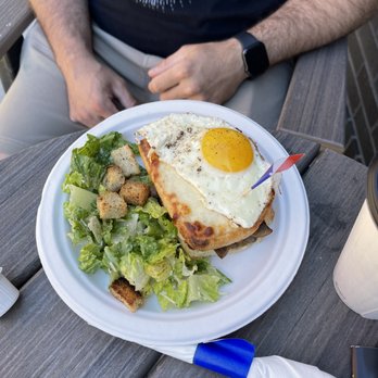 Crepes&Co - Champi-Croque added an egg - Creperies Near Me - Traverse City, Michigan Crepes&Co - Champi-Croque added an egg - Creperies Near Me - Traverse City, Michigan
