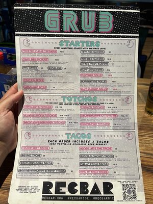 Menu photo 4 Recbar Louisville, KY
