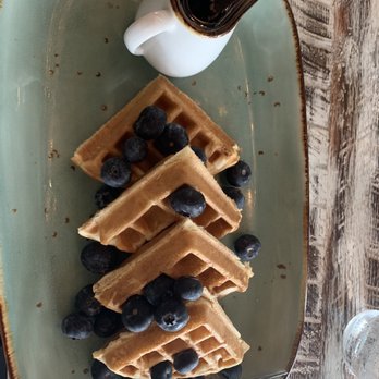 Fireproof Restaurant - Blueberry waffles - Tapas/Small Plates Near Me - Columbus, Ohio