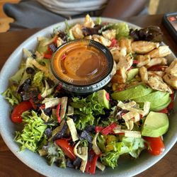 Stone Tower Brews - Southwest salad with grilled chicken