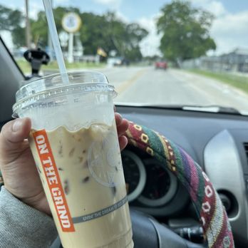 On The Grind - A Medium Iced Hawaiian - Coffee & Tea Near Me - New Braunfels, Texas On The Grind - A Medium Iced Hawaiian - Coffee & Tea Near Me - New Braunfels, Texas
