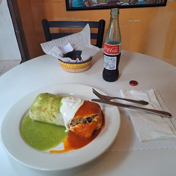 Casa Latina Hudson  - Ground beef burrito - Mexican Near Me - Hudson, New York